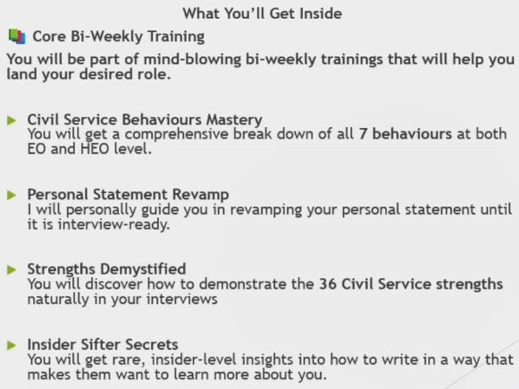 Civil Service Breakthrough Hub + 30 days Intensive Challenge (Digital Product)